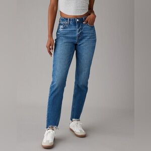 American Eagle Strigid Mom Jeans Size 2 Short